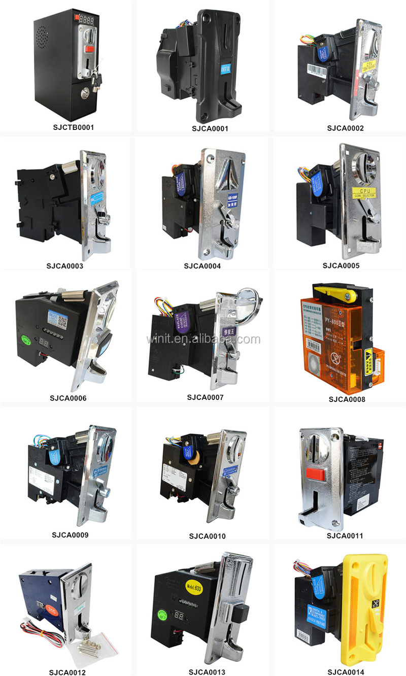 Ghế massage Máy giặt nước nhiều đồng xu Hộp điều khiển hẹn giờ hoạt động bằng đồng xu