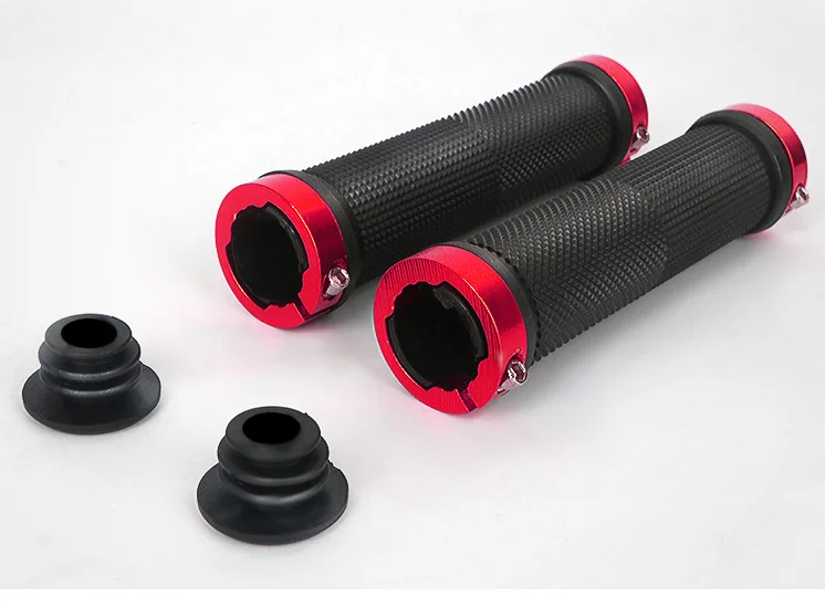 Black Grips Bike Accessories PU Bicycle Handlebar Grips Wholesale Grips in China