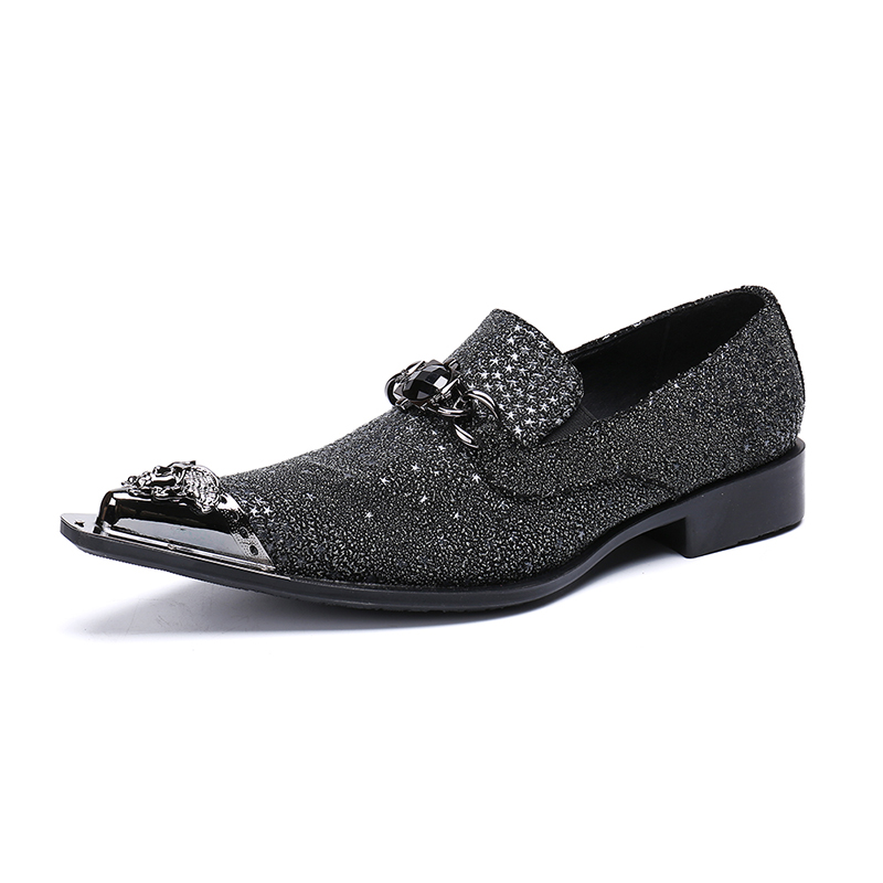 slim fit dress slacks KELSEY-2 Flat | Rhinestone Ballet Slip-On main image 0