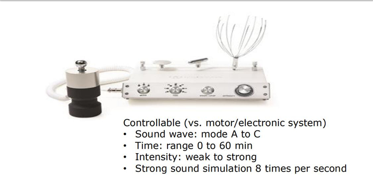 E0428 Handheld Ultrasonic Comfortable Stainless Steel  Electric Head massage Scalp Massager