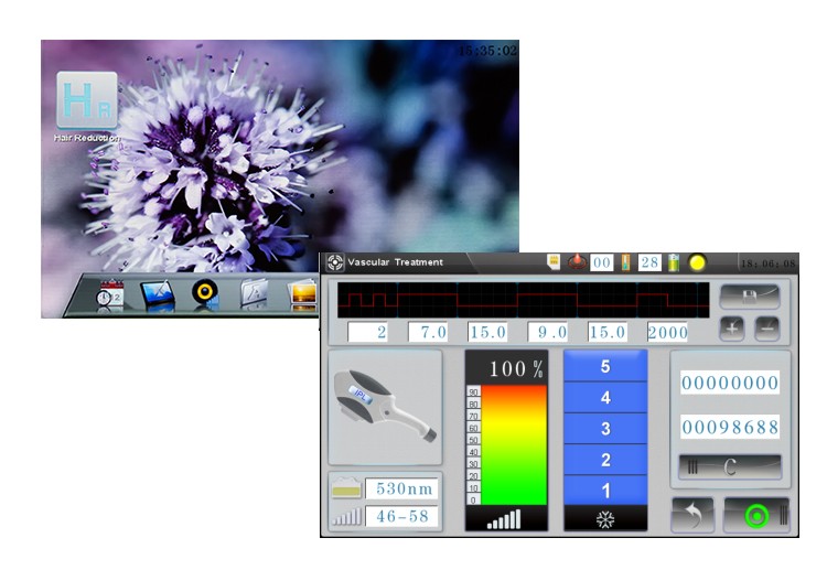 Med-100 portable German Lamp Portable shr IPL hair removal Device