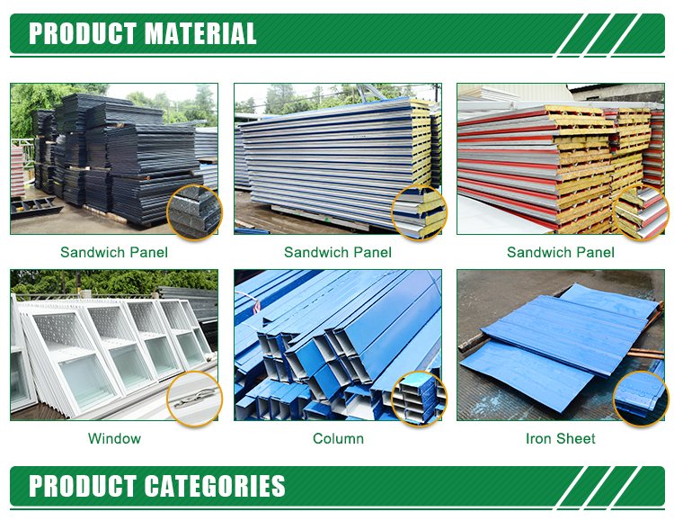 High Quality Prefabricated Steel Warehouse Steel Structure Factory Workshop