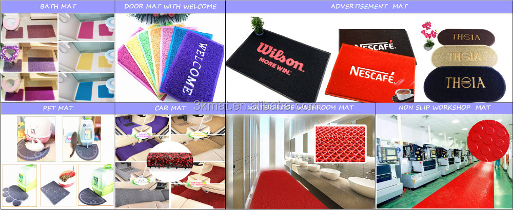 Customize Colorful Joint Mat Doormat Rubber Doormat