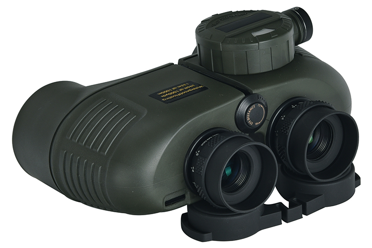 7x50 军事狩猎测距仪时尚双目陆军绿色指南针望远镜望远镜