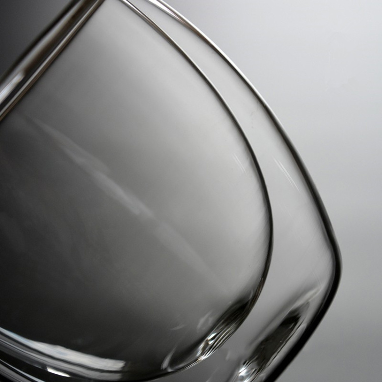 Double Wall Glass 250ml Coffee Cup With LOGO Glass Double Wall Tea Cup Glass Cups