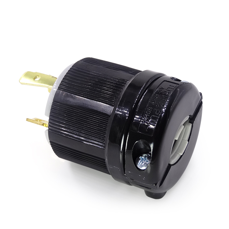 耐圧250V30Aプラグとコネクター MH8173B NEMA規格準拠 接地2P30A引掛コネクターボデー(L6-30) 明工社