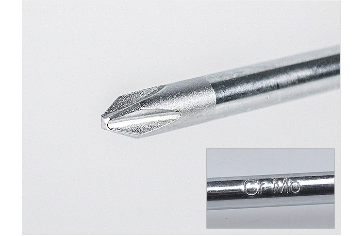 ASAKI  AK-6939 High Quality  Hand Tools Slotted Screwdriver 3x75mm- Magnetic Alloy Steel Non-slip Handle Manual Tool