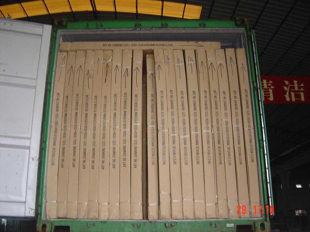 stainless steel frame stainless steel hinge pivot door two fix and one open rectangle shape shower enclosure