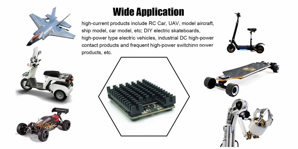 Flipsky V3.0 280A Antispark Switch Pro With Heatsink for Electric Skateboard /EBike /Scooter/Robots