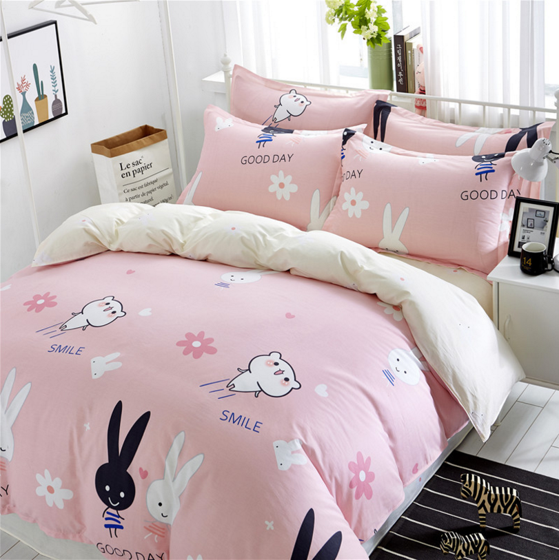baby cot comforter, Pet design 100% Cotton printed snoopy bedding set Duvet Cover with soft pillows