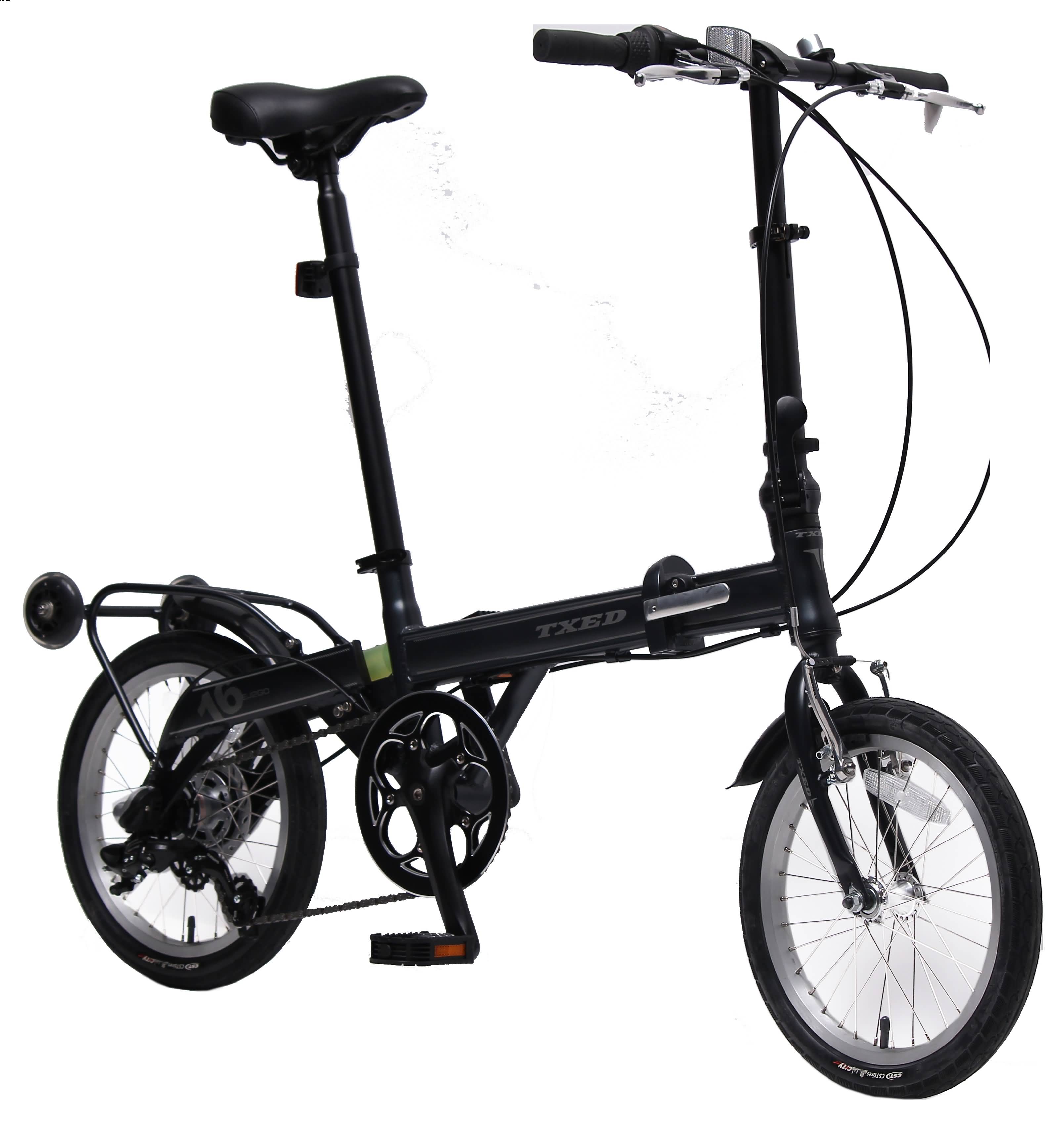 Folding Bicycle 16インチ TXED 16 Inch Folding Bike for Kids - Compact Foldable Cycle, 3