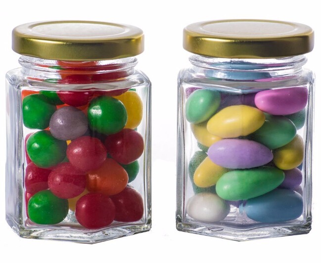 Wholesale 500Ml screw top lid glass honey jar glass jam jar with good seal