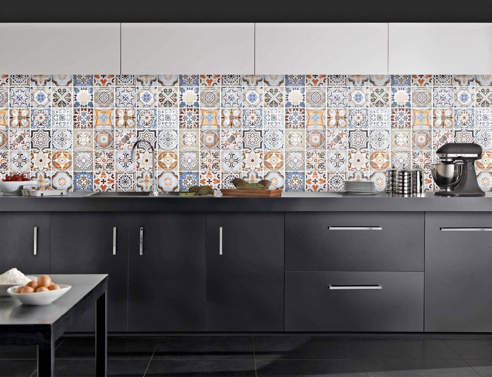 Home Marble Peel and Stick Backsplash Tiles Painel de Parede 3D Wall Coating