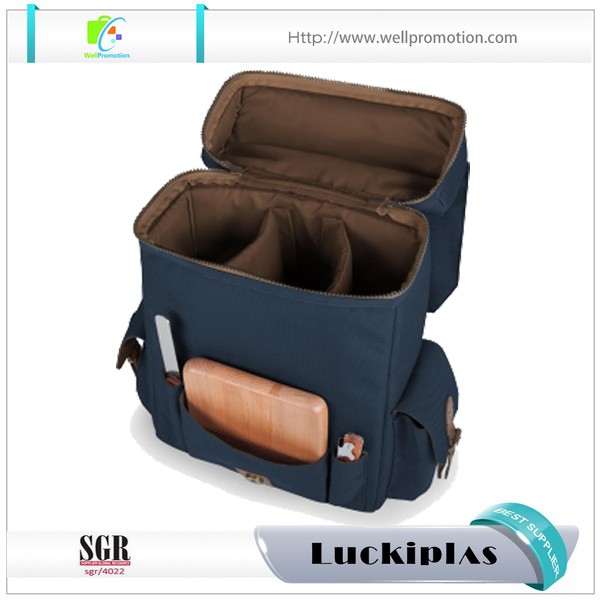 단열 야외 피크닉 3팩 와인병 쿨러 백팩