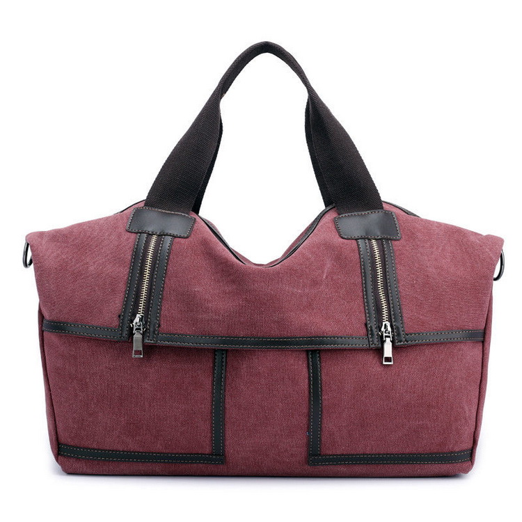 Sac femme en toile de coton sac fourre-tout mode grand sac &agrave; bandouli&egrave;re
