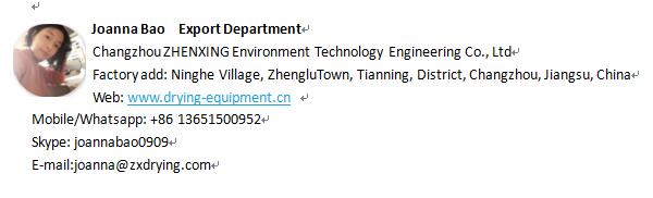 High quality Chinese manufacture water sludge Hollow paddle dryer