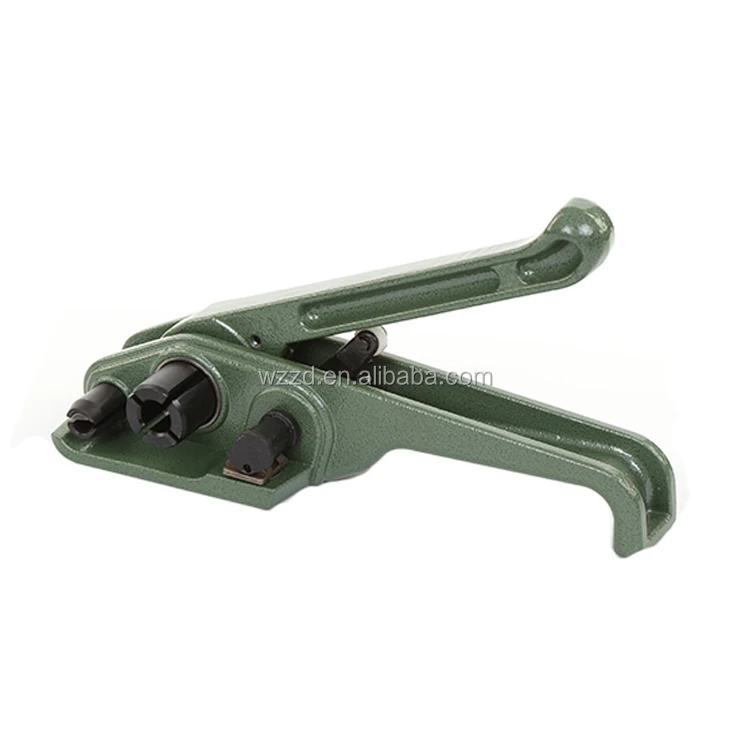 Made of Aluminum Eco<i></i>nomy popular manual strapping tool set for PP PET band 9-19mm