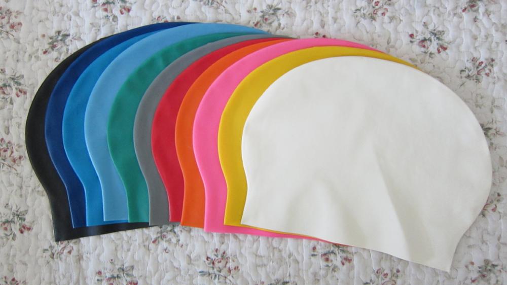 Polyester Latex Material Triathlon Cap For Swimming Water Sports