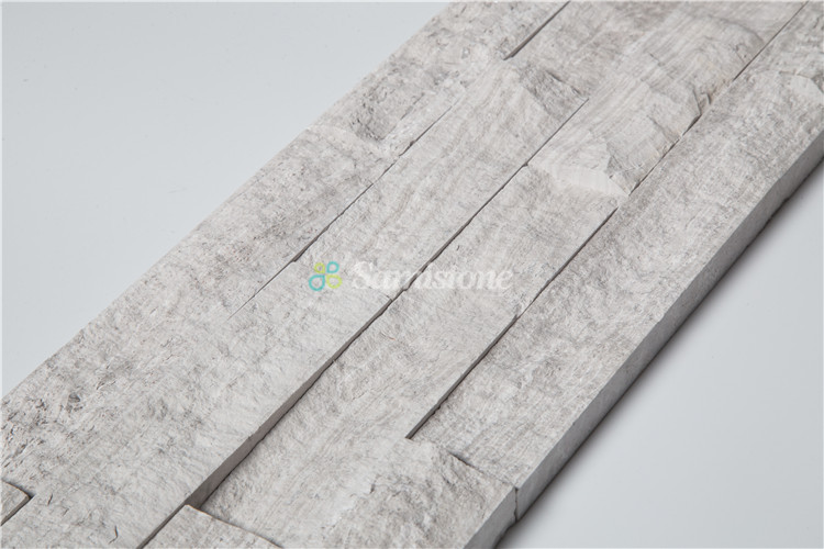 Samistone Stone Wall Tiles Outdoor Wood Grain Stone Wall Decorative Stone Tile Culture Stone