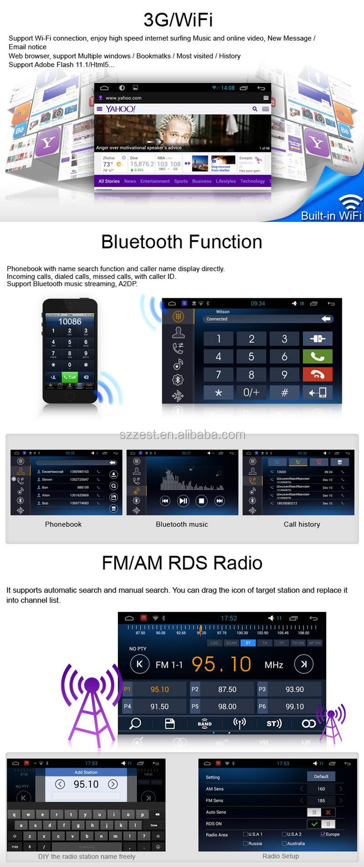 Car DVD Player Quad Core Android 8.0 Radio GPS NAVI stereo head units For Volkswagen V W Golf 7 MK7 VII 2013 2014 2015