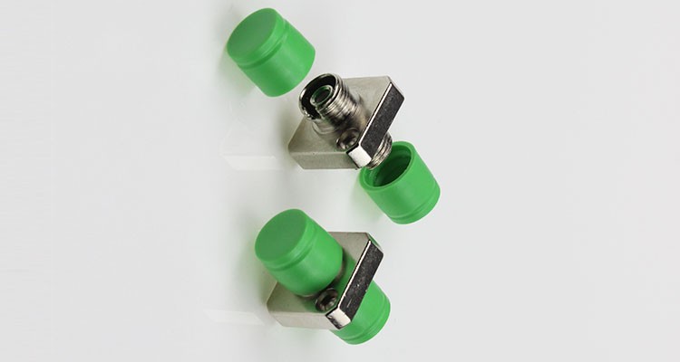 Zirconia Sleeve Fiber Optic Adapter Square FC Connector