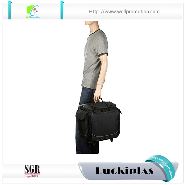 コンパートメント付きの断熱ローリングワインクーラーバッグ 夏のキャンプ用のPVCライニングクーラー