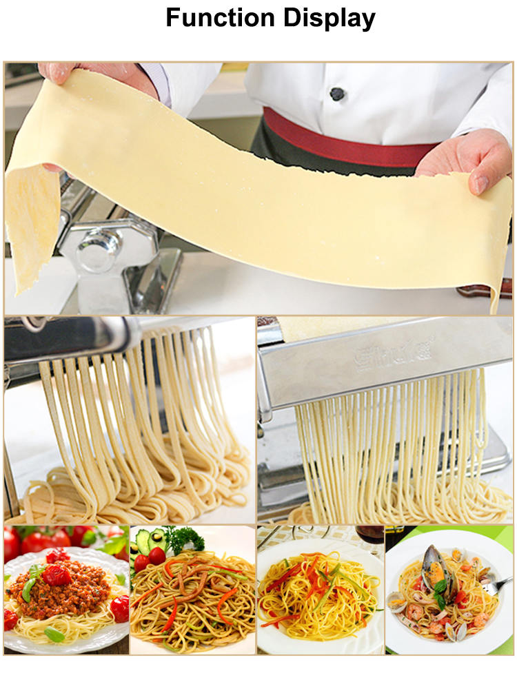 Integral Household Stainless Steel Manual Noodle Machine