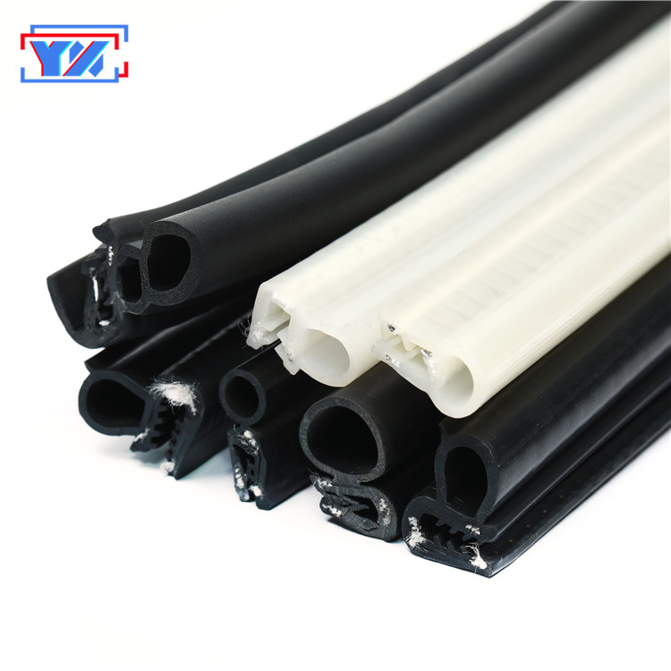h profile silicone rubber seal strip for car truck window door boot clip