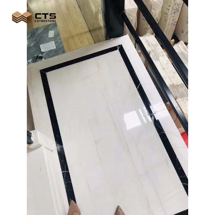 Wholesale high quality white spider marble