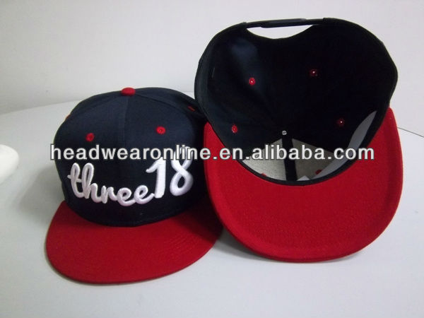 6 Panel cap custom 3d embroidery rebound cap custom sublimation printing