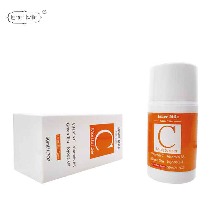 OEM/ODM private label 50ML Vitamin C Anti-Aging Repairing whitening for face lotion facial Cream Moisturizer Skin Care