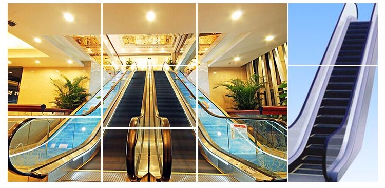 0.5M/S Rated Speed Residential Kleine Hause Rolltreppe Kosten Escalator Price