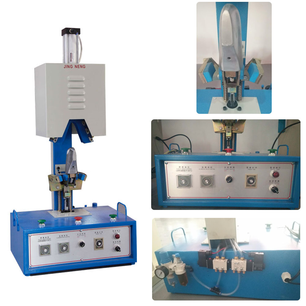 Shoes Machine Making Supplier Automatic Shoes Heel Forming Machine Hot Pressing Moulding Machine