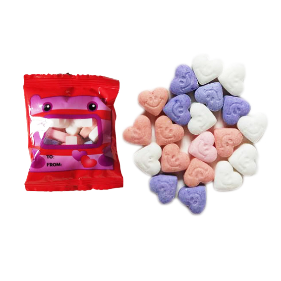 10克定制心形水果压片机糖果 - buy heart shape gummy candy
