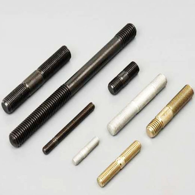 High Tensile Double End Threaded Stud Bolts Stud Bolt Thread with Nuts