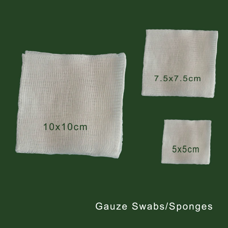 Medical sterile gauze swabs from china