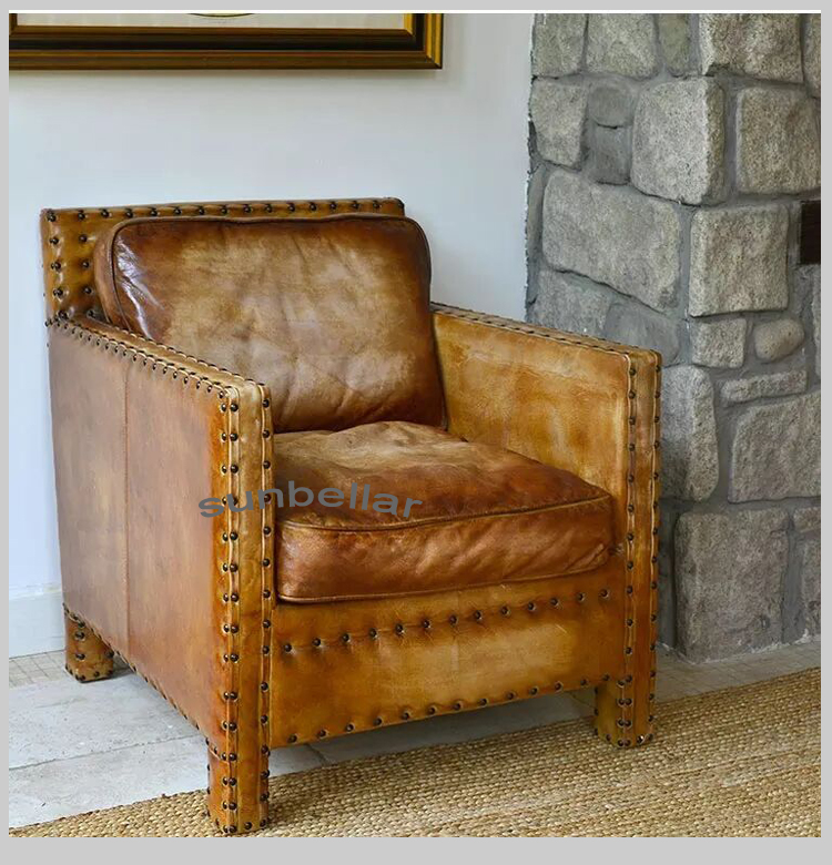 wholesale foshan furniture single sofa designs of single seater sofa vintage leather sofa chair