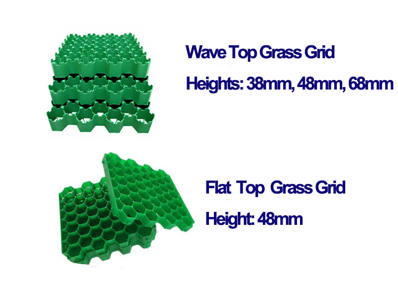 HDPE grass paving grids paver turf grid gravel grids