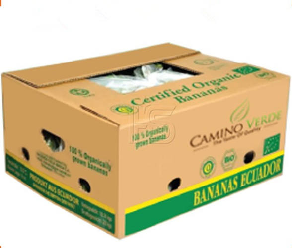 批发折叠香蕉纸箱与模切手柄