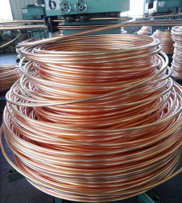 copper pipe alloy 625 pipe , seamless copper nickel tube, ASTM B111 6" SCH40 copper nickel pipe CUNI 90/10 C 70600 TUBE