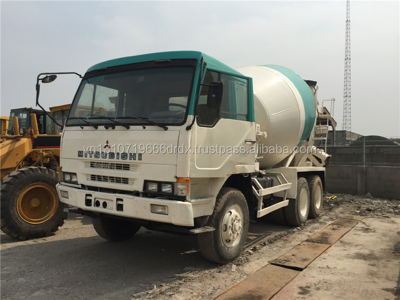 Used Mitsubishi Concrete Mixer Truck/Cement Machine price for sale