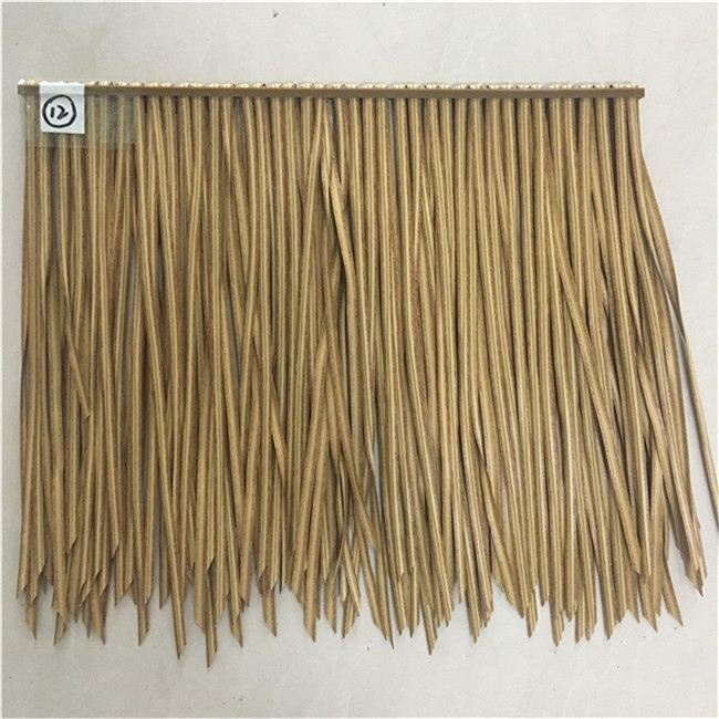 China Suppliers Waterproof Synthetic Artificial Thatch Roof For Sale