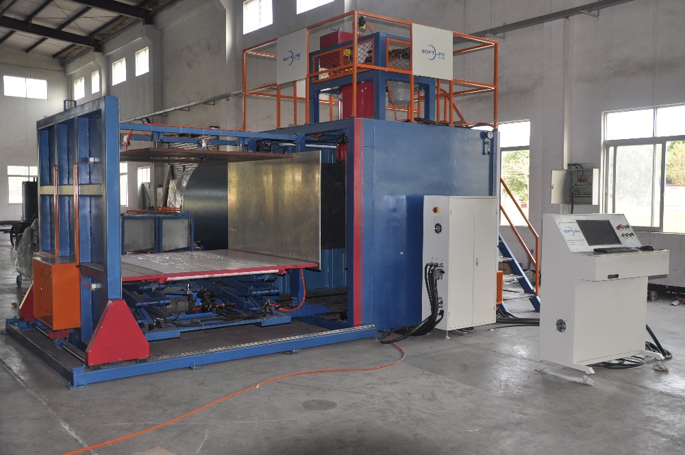 Maquinaria automática de espuma de PU al vacío