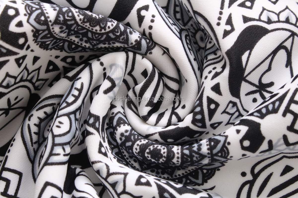 Hot Sale Classical Circle sexy printed girls' one piece swimwear