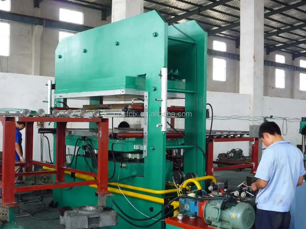 Vulcanizador de goma hidráulico para la fabricación de goma del producto