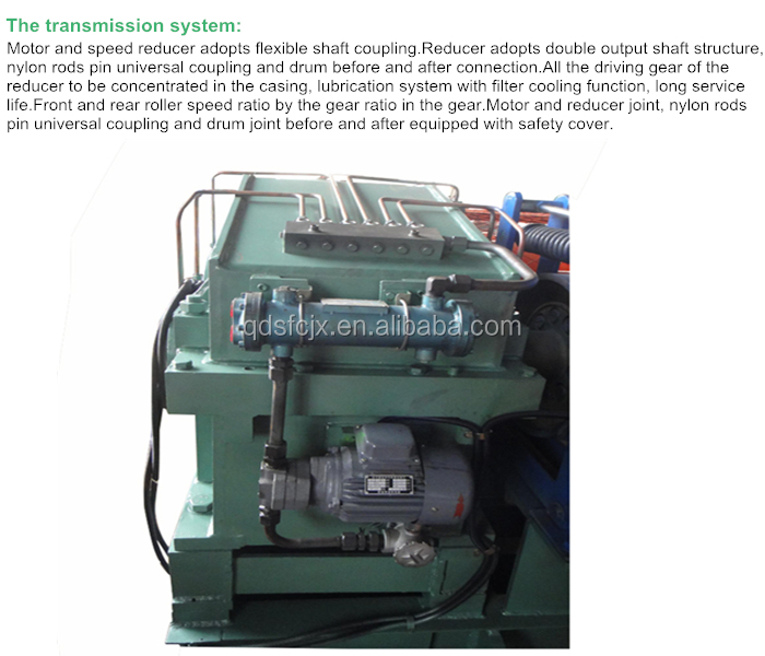 Hardened Gear Reducer Two Roll Rubber Mixing Mill
