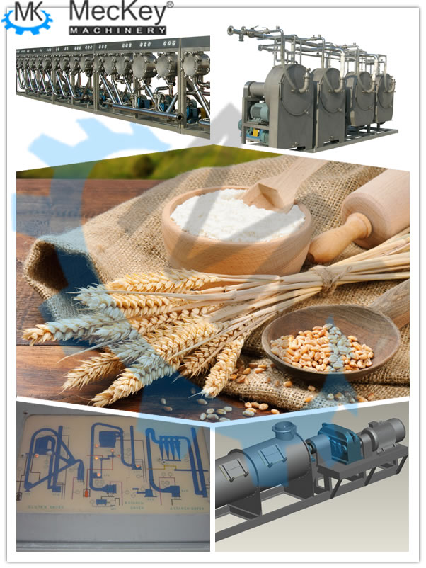 MKWSL-137 Wheat starch/ gluten production line