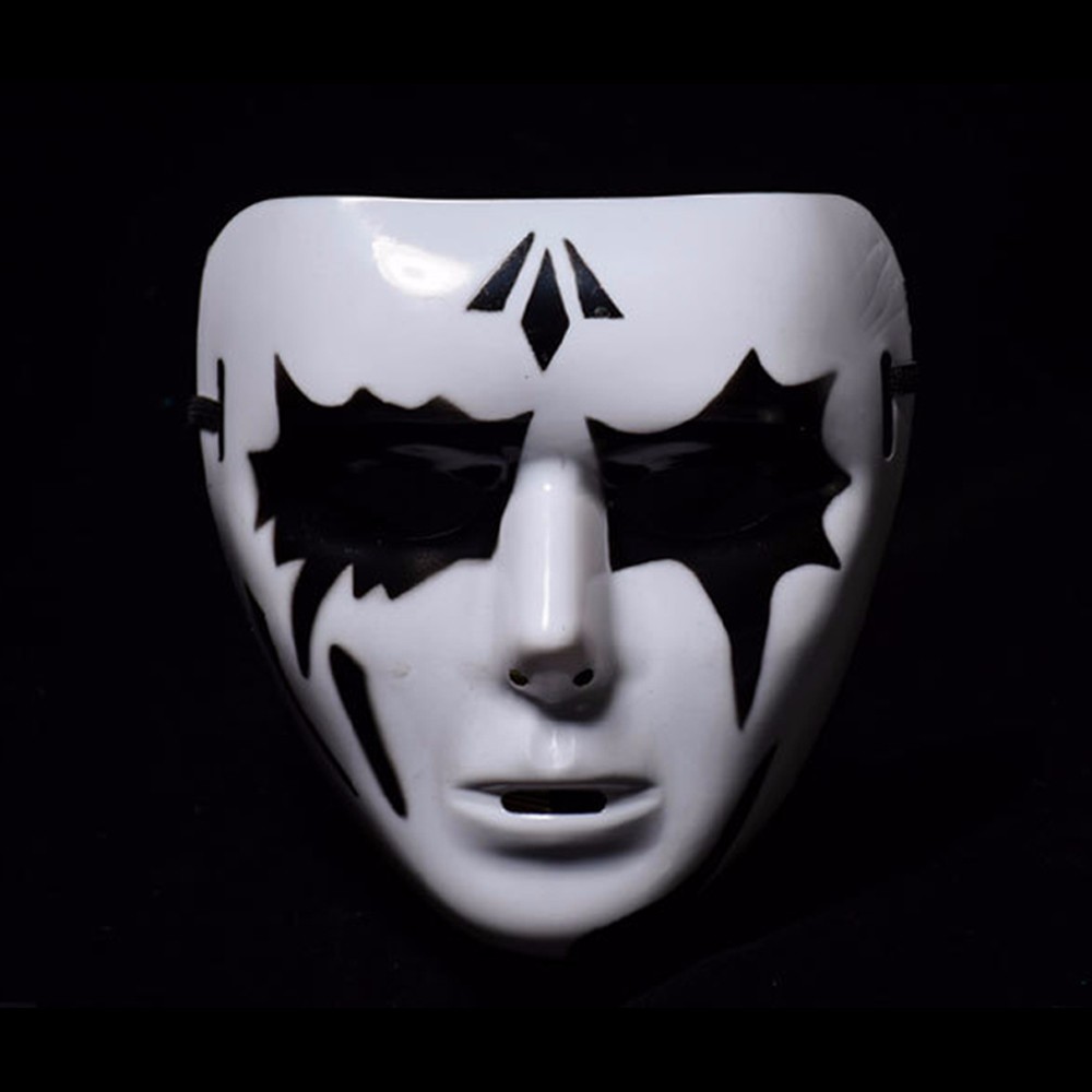 恐怖万圣节面膜伪装鬼步舞白色面具