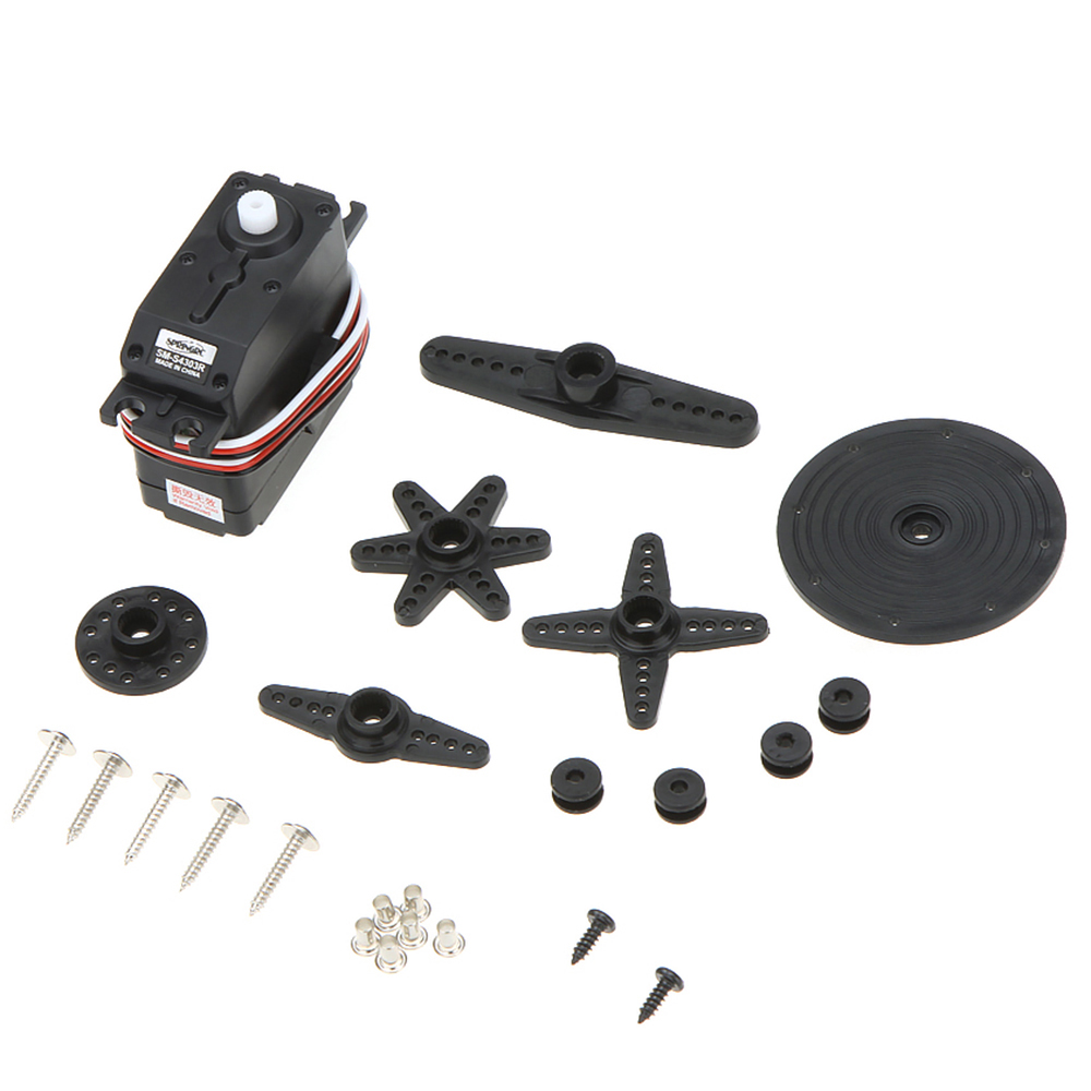 SM-S4303R SM S4303R Continuous Rotation 360 Degree Plastic Micro Servo Motor for Robot RC