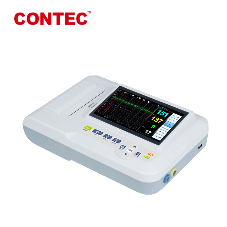 CONTEC CMS800G2 profesional fetal monitor FHR TOCO fetal monitor Trade assurance service provided